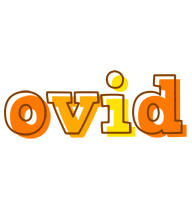 Ovid desert logo