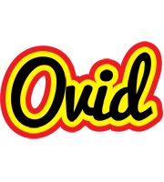 Ovid flaming logo