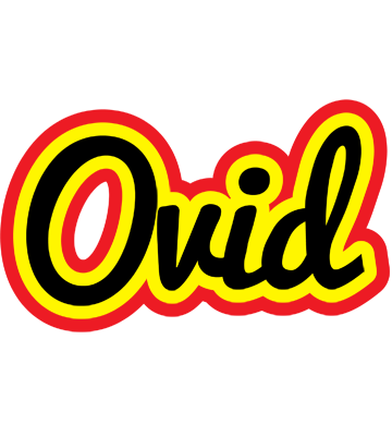 Ovid flaming logo