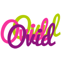 Ovid flowers logo