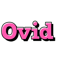 Ovid girlish logo