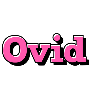 Ovid girlish logo