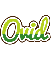 Ovid golfing logo