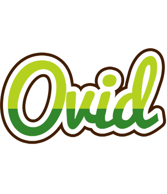 Ovid golfing logo