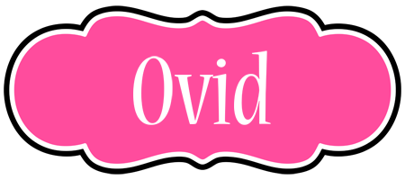 Ovid invitation logo