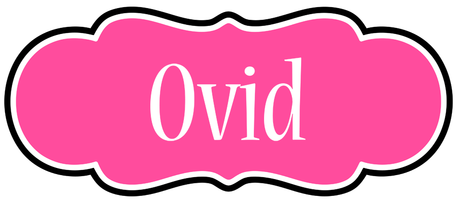 Ovid invitation logo