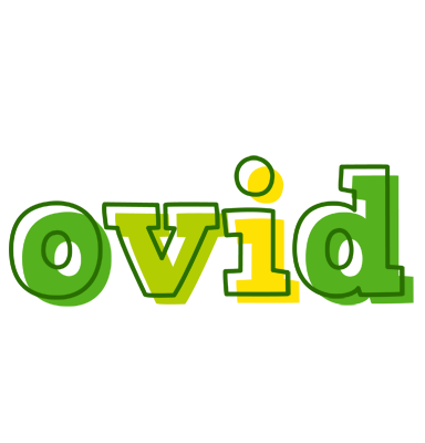 Ovid juice logo
