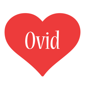 Ovid love logo