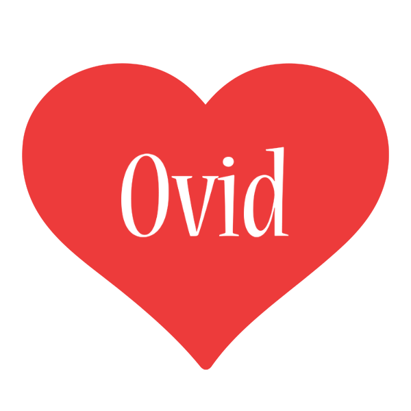 Ovid love logo