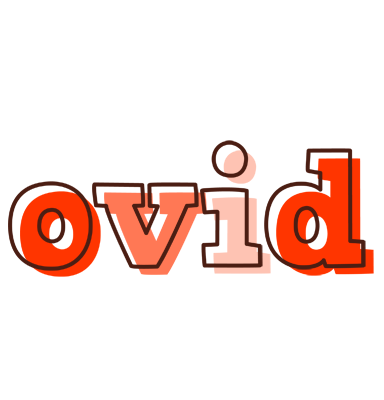 Ovid paint logo