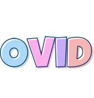 Ovid pastel logo