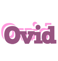 Ovid relaxing logo