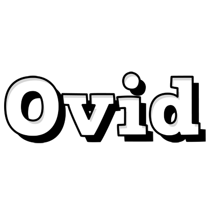 Ovid snowing logo