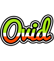 Ovid superfun logo