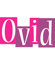 Ovid whine logo