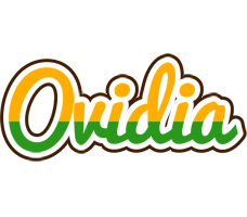 Ovidia banana logo