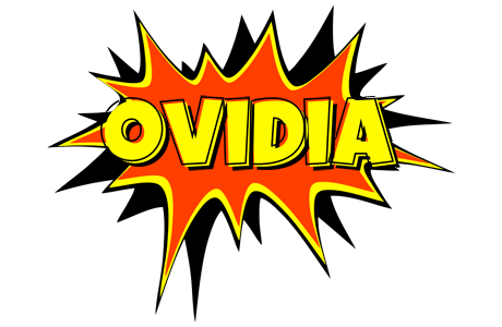 Ovidia bazinga logo