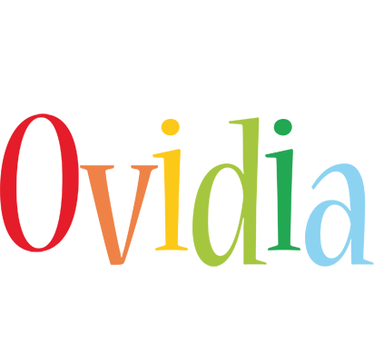 Ovidia birthday logo
