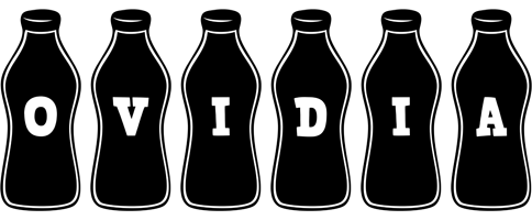 Ovidia bottle logo