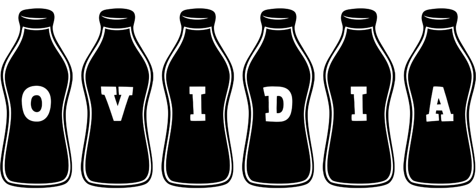 Ovidia bottle logo