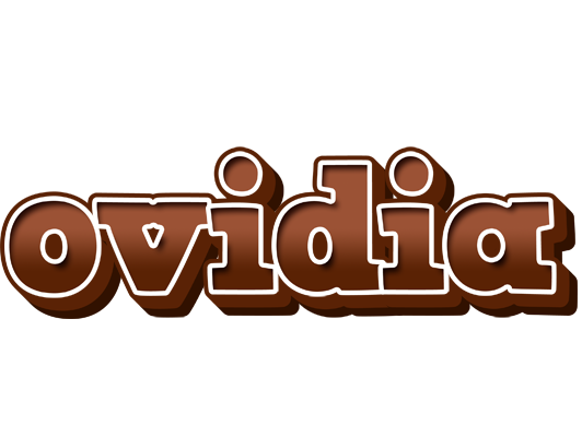Ovidia brownie logo