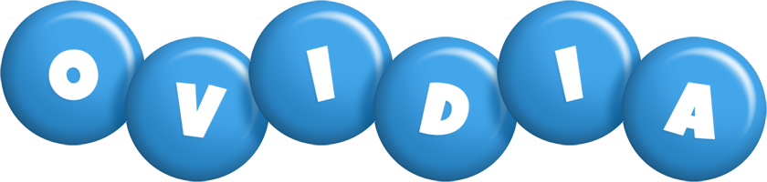 Ovidia candy-blue logo