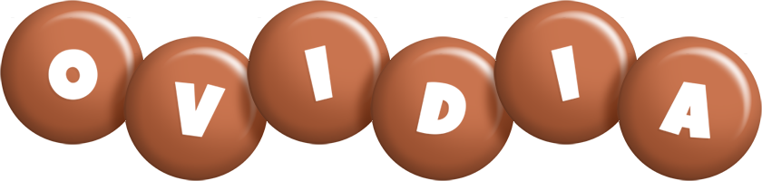 Ovidia candy-brown logo