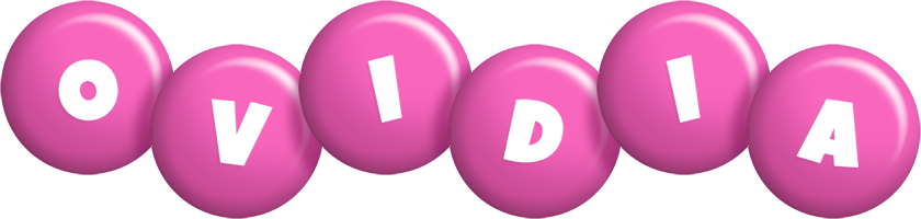 Ovidia candy-pink logo