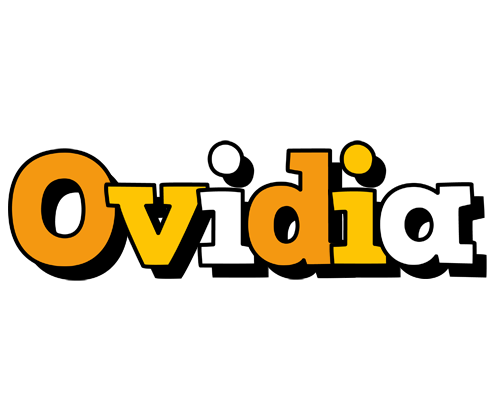 Ovidia cartoon logo