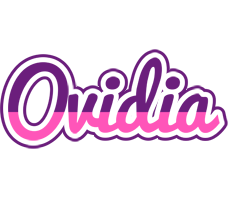 Ovidia cheerful logo