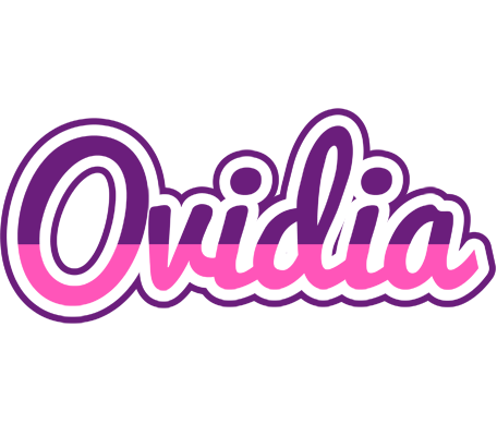 Ovidia cheerful logo