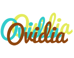 Ovidia cupcake logo