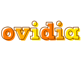 Ovidia desert logo