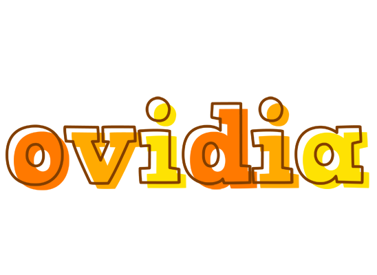 Ovidia desert logo
