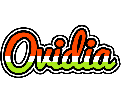 Ovidia exotic logo
