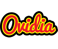 Ovidia fireman logo