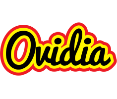 Ovidia flaming logo