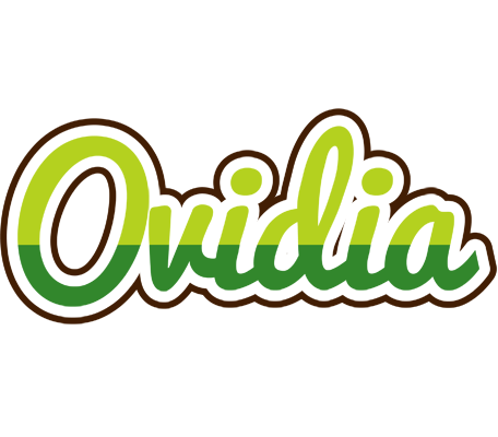 Ovidia golfing logo