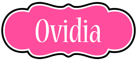 Ovidia invitation logo