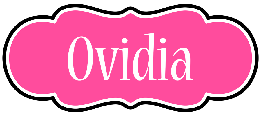 Ovidia invitation logo