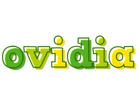 Ovidia juice logo
