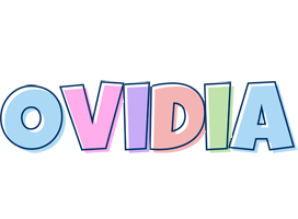 Ovidia pastel logo