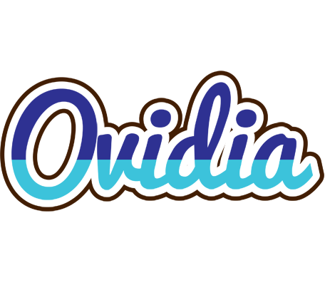 Ovidia raining logo