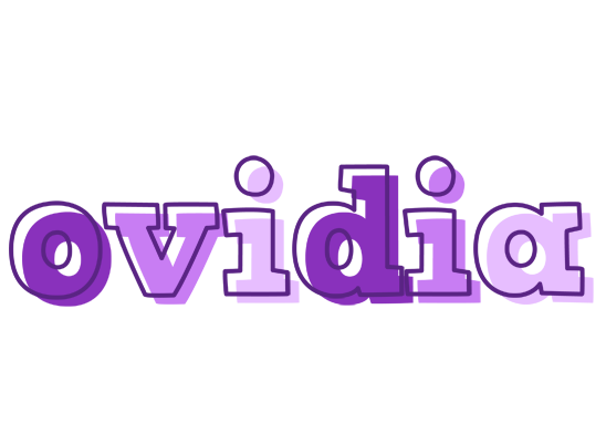 Ovidia sensual logo