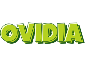 Ovidia Logo Name Logo Generator Smoothie, Summer, Birthday, Kiddo