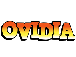 Ovidia sunset logo