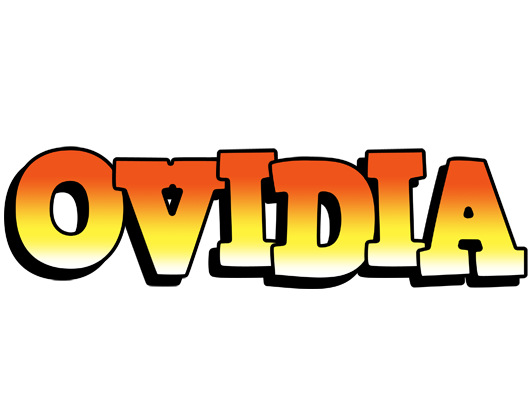 Ovidia sunset logo