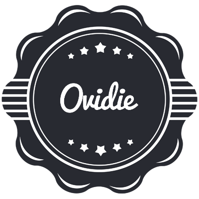 Ovidie badge logo