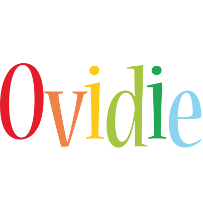 Ovidie birthday logo