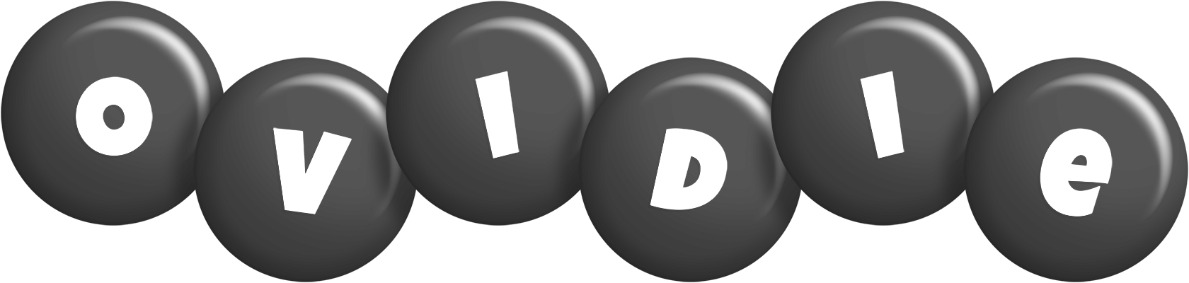 Ovidie candy-black logo